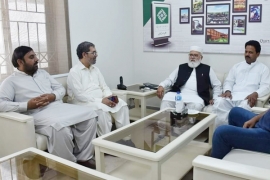 ایم ڈبلیوایم رہنما اسدنقوی کی ملی یکجہتی کونسل کے مرکزی سیکرٹری جنرل و جماعت اسلامی کے نائب امیر لیاقت بلوچ سے ملاقات،عشق پیغمبر اعظم مرکز وحدت مسلمین کانفرنس میں شرکت کی دعوت