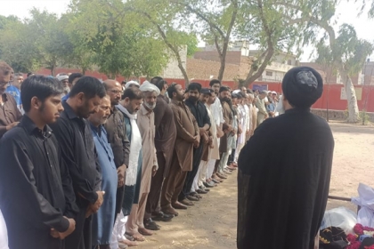 ایم ڈبلیوایم پنجاب کے صوبائی رہنما رائے ناصرعلی کے بردار بزرگوار رائے یاسر علی کی نماز جنازہ میں سیاسی وسماجی شخصیات کی شرکت