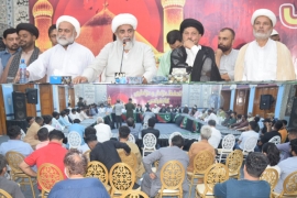 اس محرم میں اہل منبر امامت کے اسلوب حکومت و سیاست لوگوں کے سامنے بیان کریں،علامہ راجہ ناصرعباس