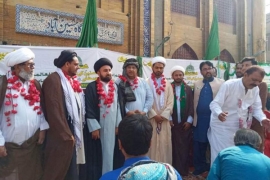 ​​​​​​​ملتان، ایم ڈبلیو ایم کے زیراہتمام عید میلادالنبی کے موقع پر استقبالیہ، برادران اہل سنت کیلئے چائے اور نیاز کا اہتمام