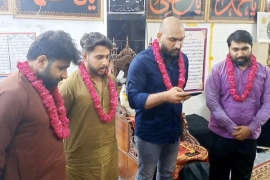 وحدت یوتھ عزیزبھٹی ٹاؤن لاہور کی تنظیم نو ، خامس ہاشمی صدر اور یزدان ہاشمی جنرل سیکریٹری نامزد