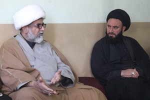 گلگت:علامہ ناصر عباس جعفری کی علامہ سید راحت حسین الحسینی سے ملاقات