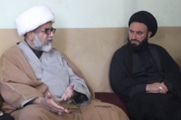 گلگت:علامہ ناصر عباس جعفری کی علامہ سید راحت حسین الحسینی سے ملاقات