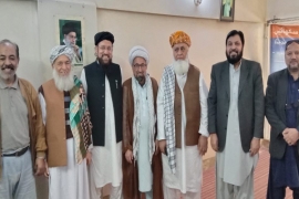 جے یو آئی کے وفد کی مرکزی ترجمان اسلم غوری کی قیادت میں وحدت ہاؤس آمد، ایم ڈبلیوایم رہنماؤں سے ملاقات