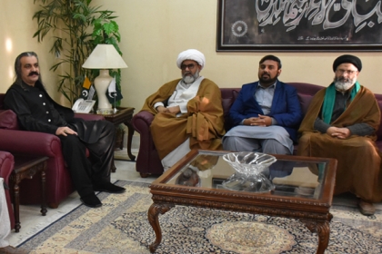 وفاقی حکومت جلد گلگت بلتستان کےعوام کو خوشخبری دی گی ،علی امین گنڈاپور کی علامہ راجہ ناصرعباس کو یقین دہانی