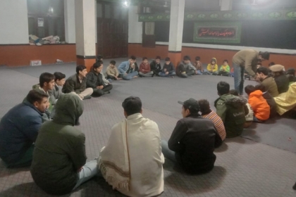 اوشکھنداس گلگت میں میں بھی ایم ڈبلیوایم کے زیر اہتمام کتاب آزمائش کے اسڈی سرکل کا آغاز