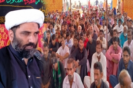 حکومت امریکہ ، اسرائیل اور بھارت سےڈالر اور ریال لے کر اس ملک میں فتنہ و فساد برپا کرنے والے عناصر پر گہری نظر رکھے، علامہ مقصودڈومکی