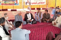 عوامی نیشنل پارٹی کے مغوی رہنما ملک عبید اللہ کاسی کی بازیابی کیلئے احتجاجی کیمپ میں شرکت اور اظہار یکجہتی