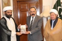 مرکزی ترجمان ایم ڈبلیوایم علامہ مقصودڈومکی کی گورنر بلوچستان سے ملاقات ، سرینا ہوٹل دھماکے کی مذمت
