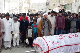 لسانی جماعتوں کی شہید ذوالفقارعابدی کی لاش پر سیاست بازی کی کوشش ناکام، نماز جنازہ ایم ڈبلیوایم رہنما علامہ صادق جعفری کی زیر اقتداادا