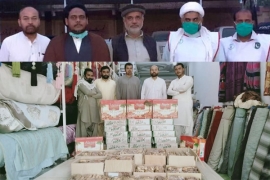 علامہ اقتدار نقوی کا دورہ ڈی جی خان قرنطینہ سینٹر، 800زائرین میں امدادی اشیاءکی تقسیم