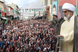 ‏ہماری گردن کٹے یا زبان کاٹ دی جائے، ہم کسی ظالم کی حمایت نہیں کریں گے، ظلم وجبر کے خلاف مزاحمت اہل گلگت بلتستان کے لہو میں شامل ہے،سینیٹرعلامہ راجہ ناصرعباس