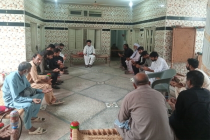 صوبائی آرگنائزر ایم ڈبلیوایم پنجاب علامہ سید علی اکبر کاظمی کا تحصیل بھیرہ کا دورہ