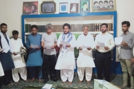 ملتان، پیراں غائب میں ایم ڈبلیو ایم کے نئے یونٹ کی تشکیل، سید عاصم علی سیکرٹری جنرل نامزد