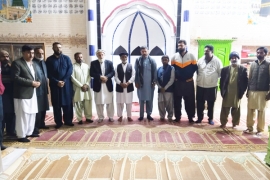 صدر ایم ڈبلیوایم پنجاب علامہ علی اکبر کاظمی کا اپنی کابینہ کے ہمراہ چنیوٹ کا تنظیمی دورہ