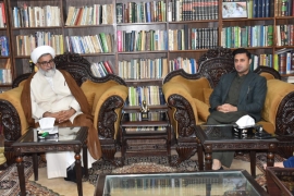 زلفی بخاری کی علامہ راجہ ناصرعباس سے ملاقات، ایم ڈبلیوایم قائدین نے حکومتی پالیسیوں پر اعتراضات سے آگاہ کردیا