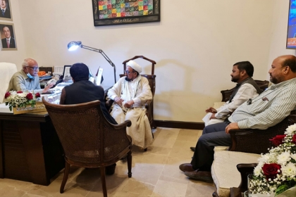 مجلس وحدت مسلمین کے وفد کی فوکل پرسن حکومت سندھ برائےامور محرم الحرام وقار مہدی سے سی ایم ہاؤس میں ملاقات