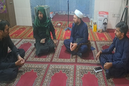 ایم ڈبلیوایم کے وفد کی علامہ زاہد عباس کاظمی سے ان کے بڑے بھائی کے انتقال پر اظہار تعزیت اور فاتحہ خوانی